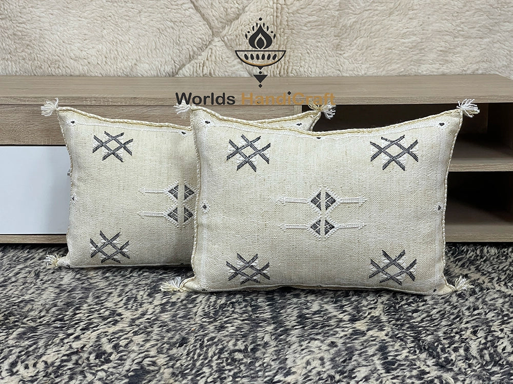 Cactus Silk Moroccan pillows  35x53