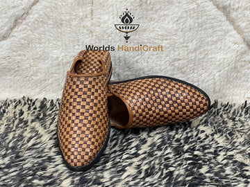 Amazing Moroccan Leather Slippers (Unique Desinge)