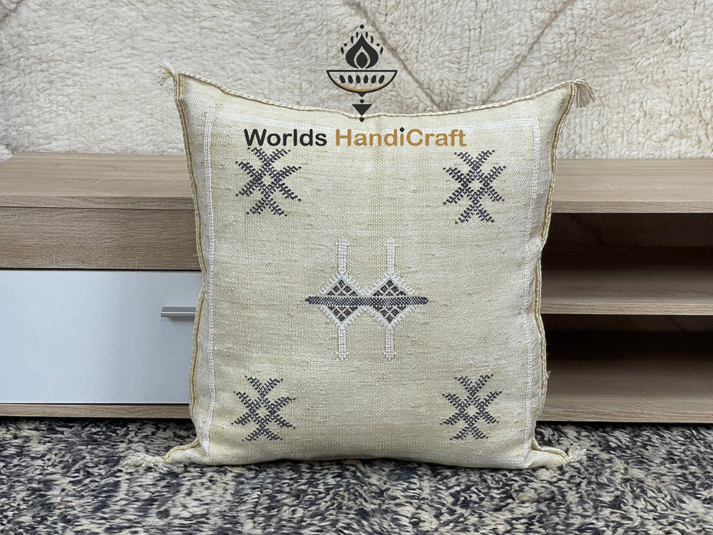 Moroccan Silk Square Pillows Covers