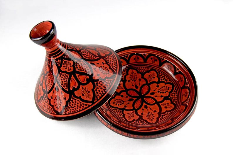 Moroccan Pottery Tagine Dish