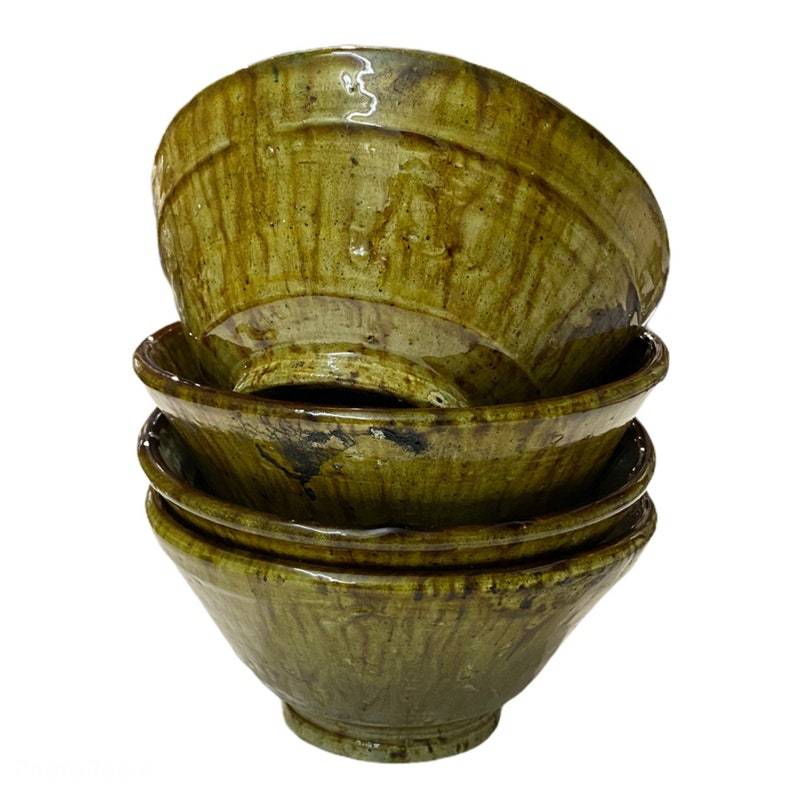 A8 | Set Of 4 - Tamegroute Moroccan bowls