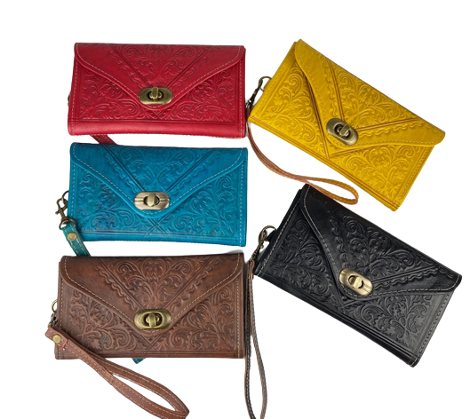 Genuine Moroccan Leather Wallet for Women