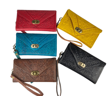 Genuine Moroccan Leather Wallet for Women