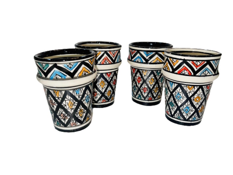 A4 - Set Of 4 Moroccan Cups