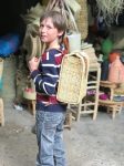Z1 | Moroccan Handmade Straw BackpacK