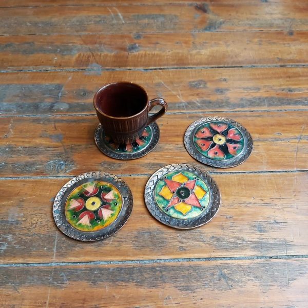 Vintage Copper Coasters
