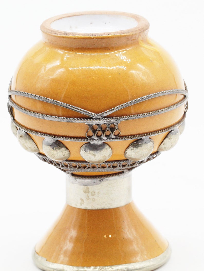 small moroccan vase