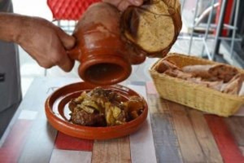 Moroccan Cooking tangia from marrakech , moroccan artisanat handmade , Moroccan