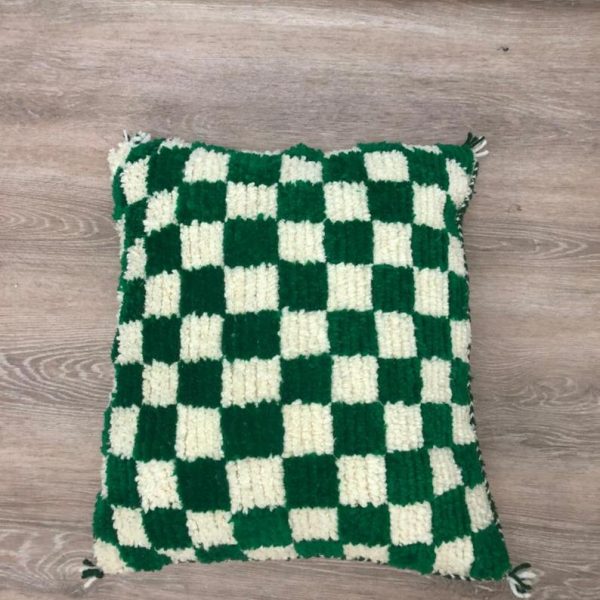 Moroccan pillow cover, Checkered pillow, berber pillow, cushion
