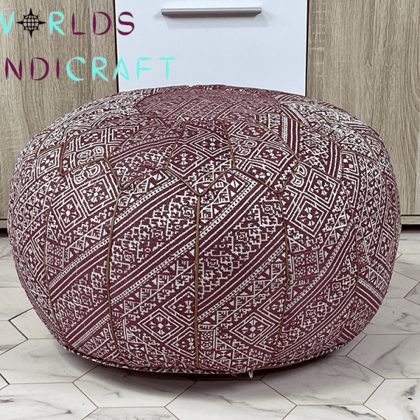 A1-  Authentic living room Moroccan Pouf