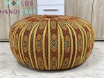 Best Moroccan Leather Pouf