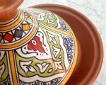 Moroccan Large Hand Painted Tagine Pot