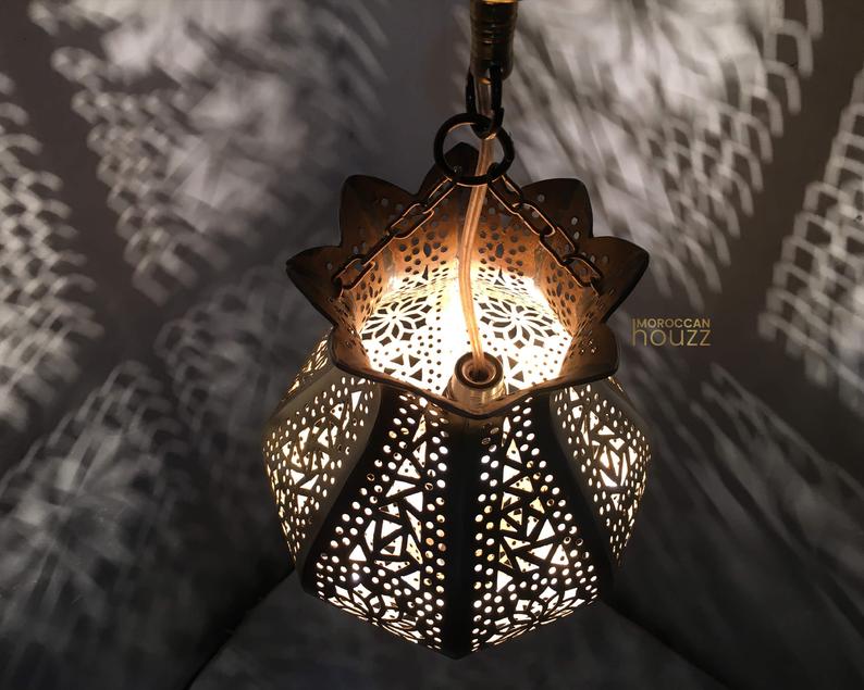 Christmas Light Moroccan Pendant Light, Moroccan lamp, Hanging Lamp, Ceiling Lamp, Lampshades Lighting Home Decor Lighting, Moroccan Pendant