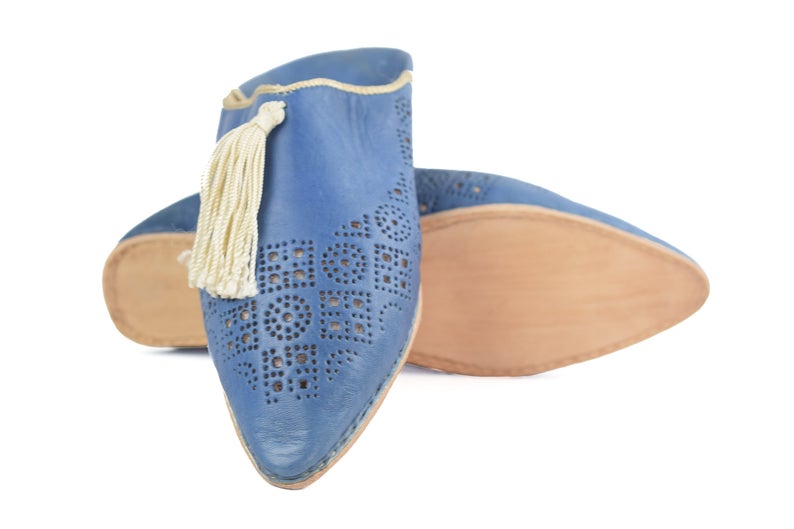 Moroccan babouche, Tassels Slippers Women, Wedding slippers, colorful summer shoes, Genuine leather babouche