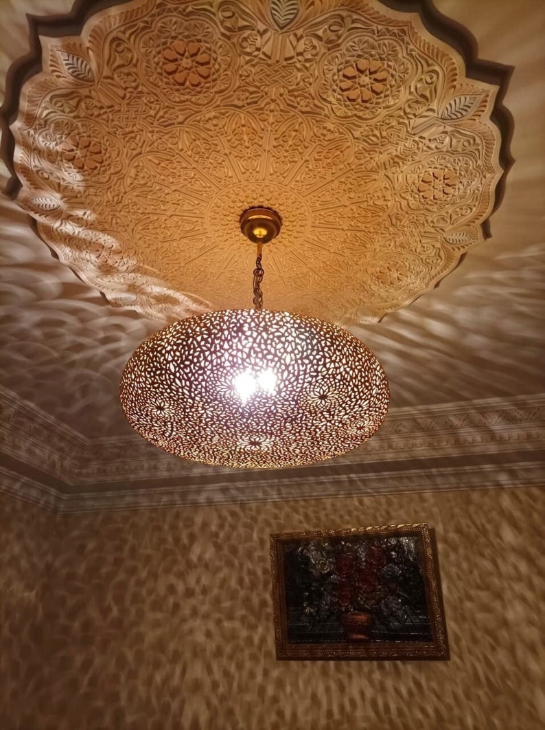Hanging Moroccan Glass Lanterns
