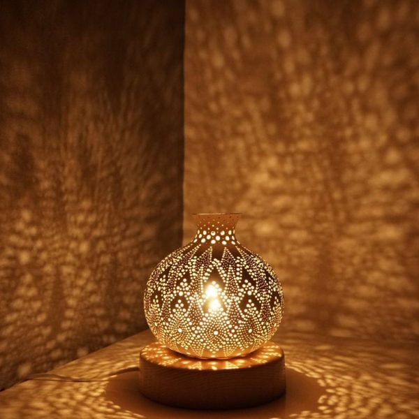 BLOOM III Gourd Lamp, Decorative lamp, Bedroom lamp, Housewarming Gift, Personalized Gift, Table Lamp, Anniversary Gift, Gourd Lamp