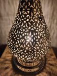 Silver Moroccan Style Table Lamp