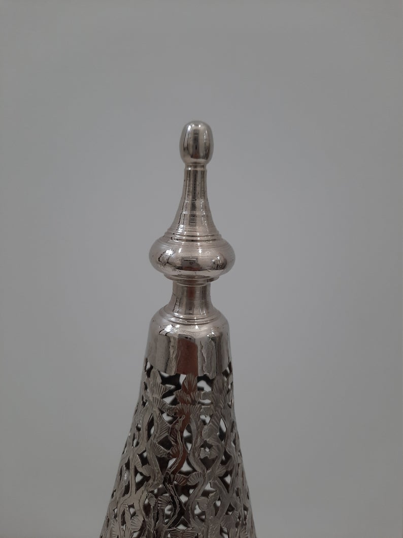 Moroccan Table Lamps -Silver-