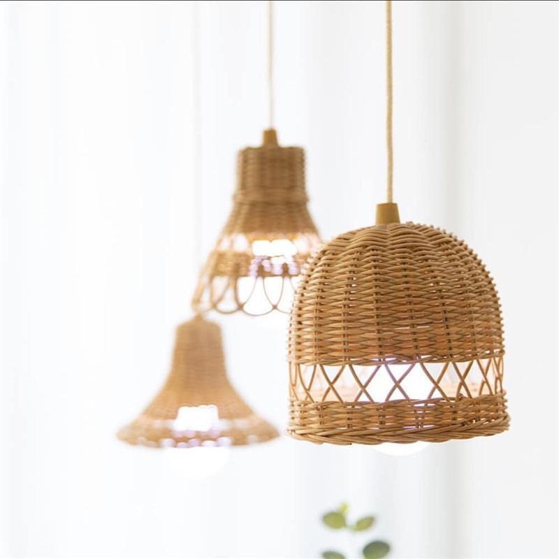 Chandelier Bamboo Art Hanging Lamp