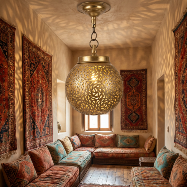 Large Moroccan Pendant Lamp