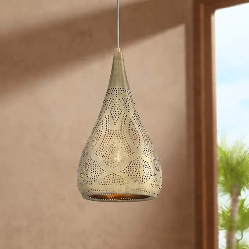 Arabic Brass ceiling lamp
