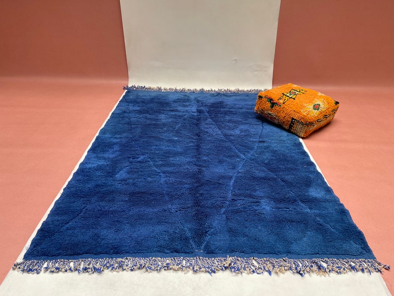 Blue Moroccan Beni Mrirt rug (All sizes)