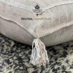 Green Moroccan pillows silk 24x24 - Image 7