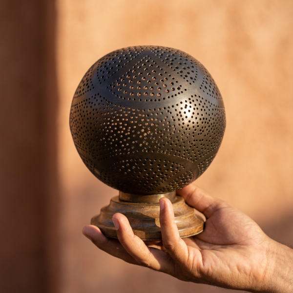 Moroccan handmade brass Table Lamp