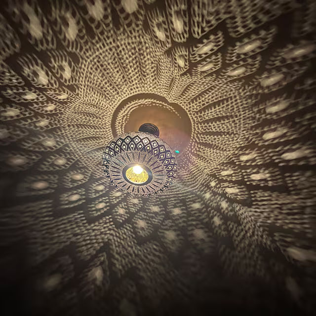 Moroccan Handmade ceiling lamp