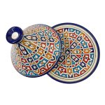 A7 | Handmade and hand-painted Fes ceramic tagine