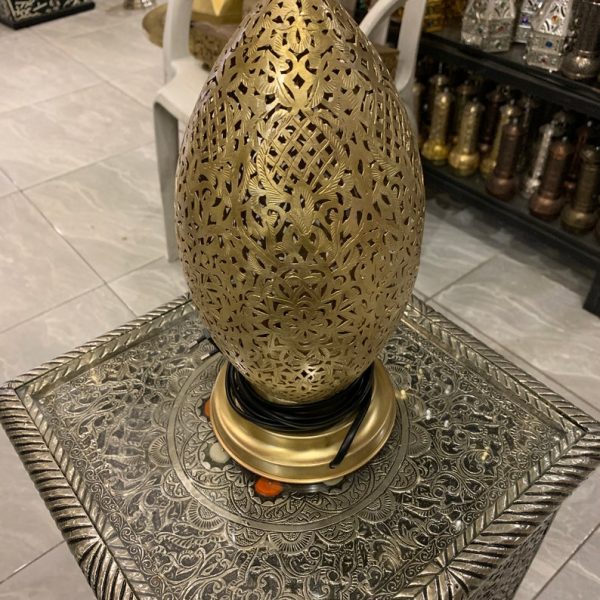 Brass Moroccan table /floor lamp