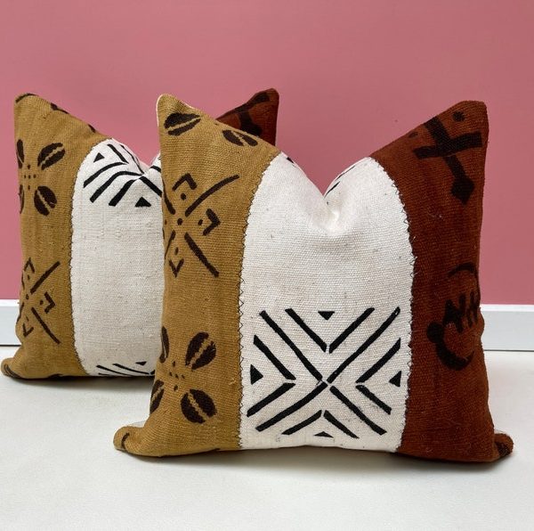 Square Multi-color Moroccan pillows covers