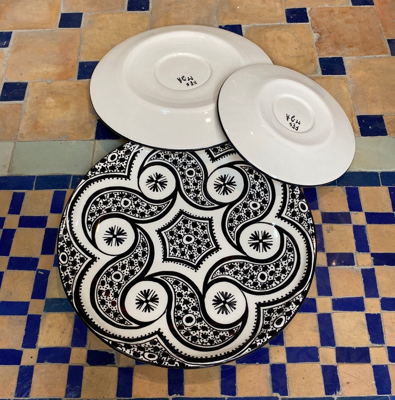 A1 - Handmade ceramic main plate
