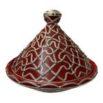 A7 | Moroccan ceramic tagine dish