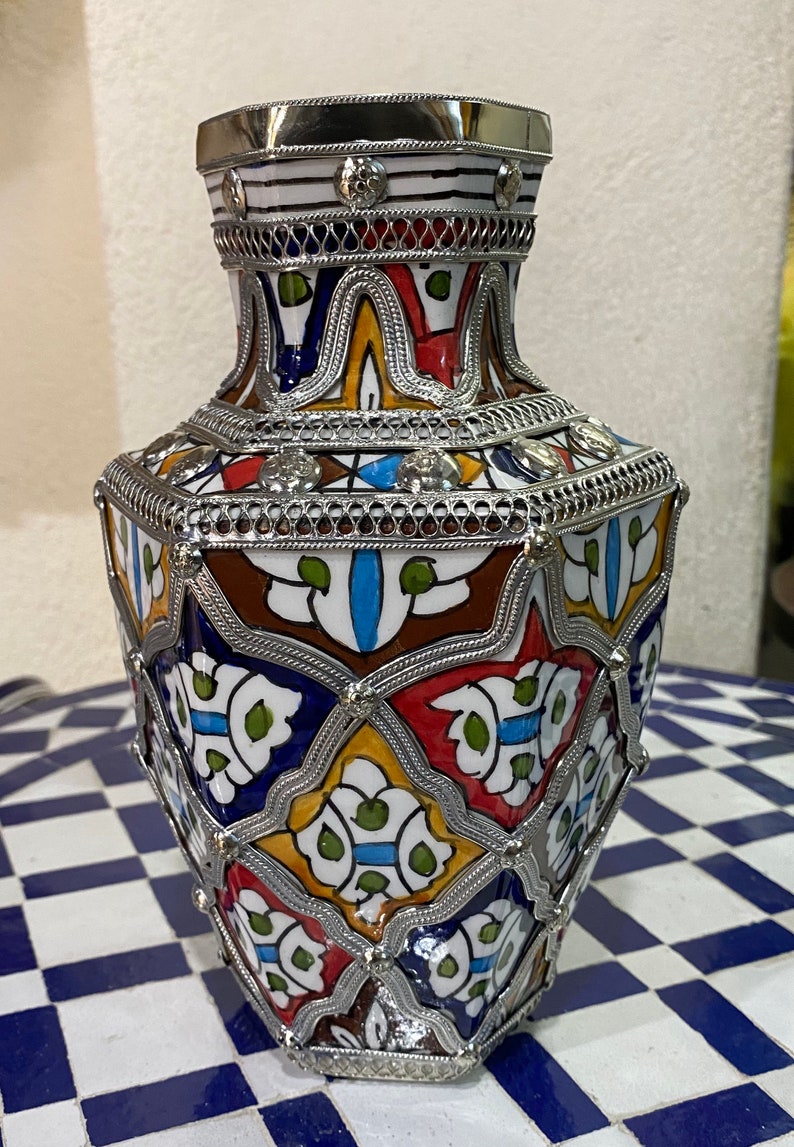 Moroccan handmade and hand-painted