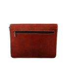 Moroccan leather laptop bag 17-inch