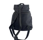 Black Moroccan Backpack in genuine leather high-end