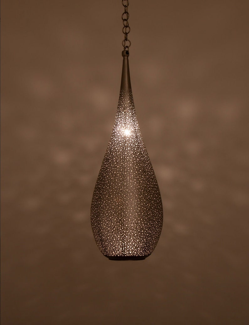 1 | Brass Moroccan hanging lamp
