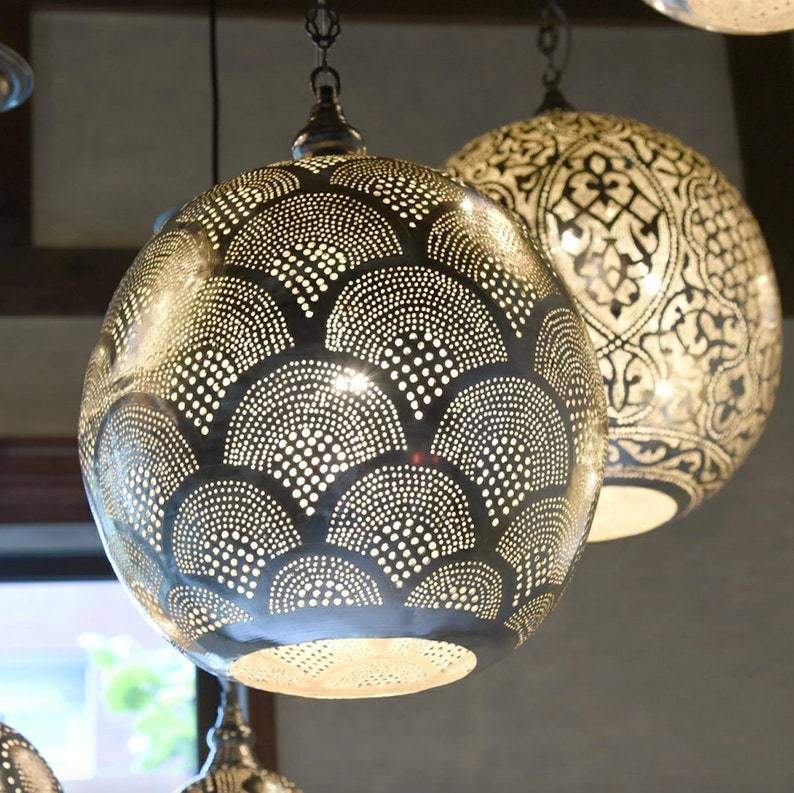 Pendant Moroccan Lamp lighting style | 3 Colors Available
