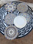 A2 - Set of 6 Moroccan dinner plat