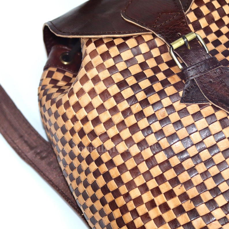 Handmade Backpack Moroccan leather