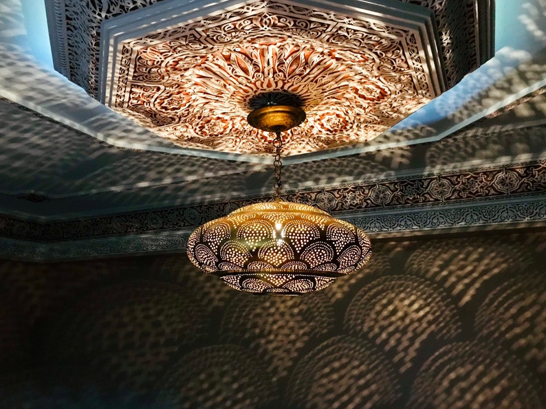 Moroccan chandelier pendant light