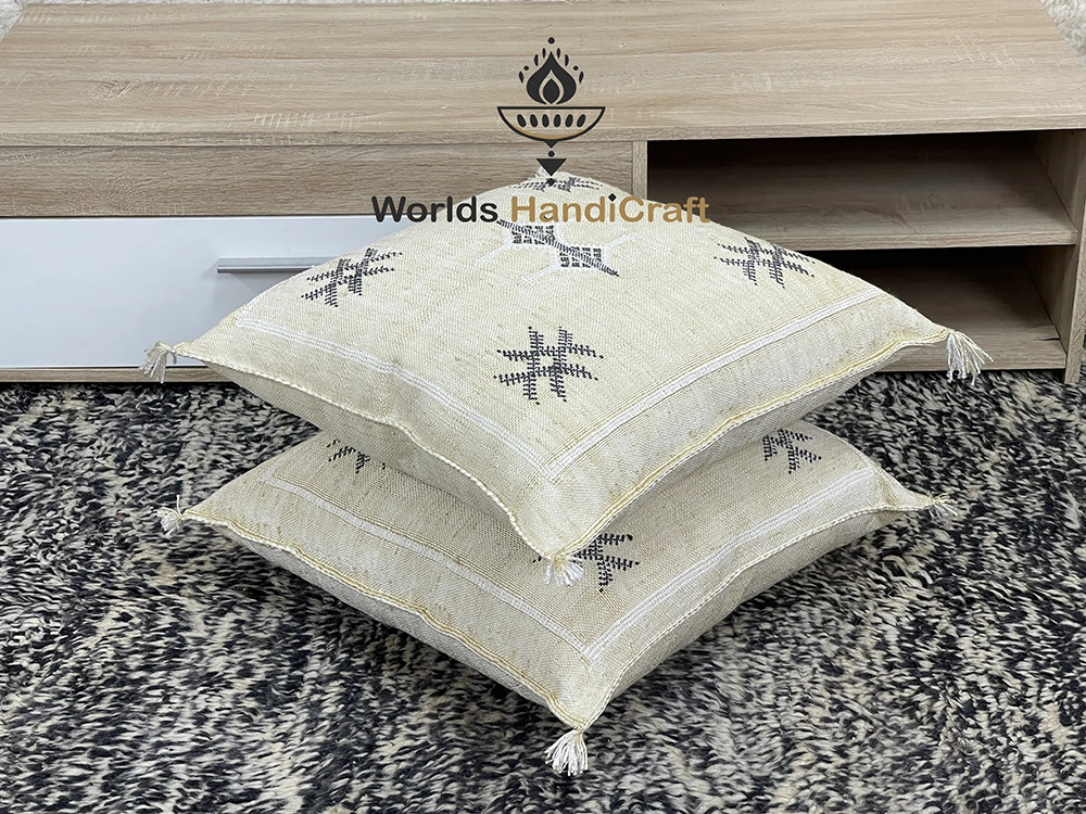 Moroccan Silk Square pillows covers