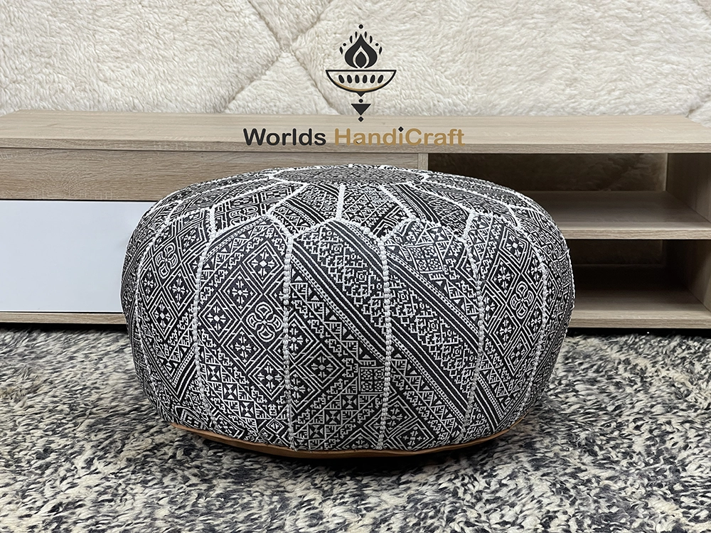 Moroccan Authentic Living Room  Pouf