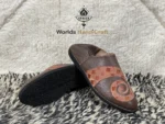 Traditional Moroccan Berber Leather Slippers