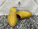 Moroccan Leather Slippers Mens