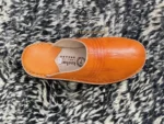 Orange Moroccan Slippers