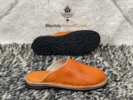 Orange Moroccan Slippers