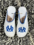 White Moroccan Slippers
